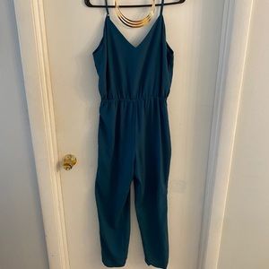 Teal Jumpsuit
